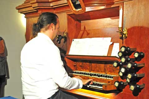 OrgelFahrt 2018 "Unterwegs in Thüringens grünem Herzen" - Dreifaltigkeitskirche Holzhausen