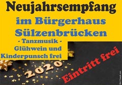 Neujahrsempfang 2020 - Bürgerhaus Sülzenbrücken
